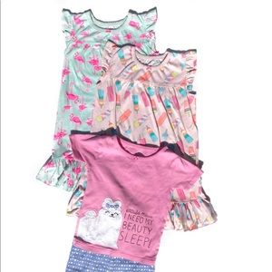 *SOLD*Girls Summer PJ Bundle